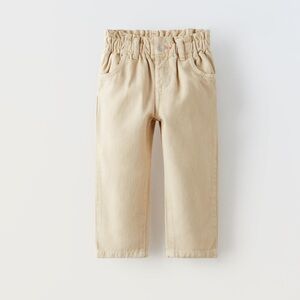 Zara Kids garment dyed twill pants jeans